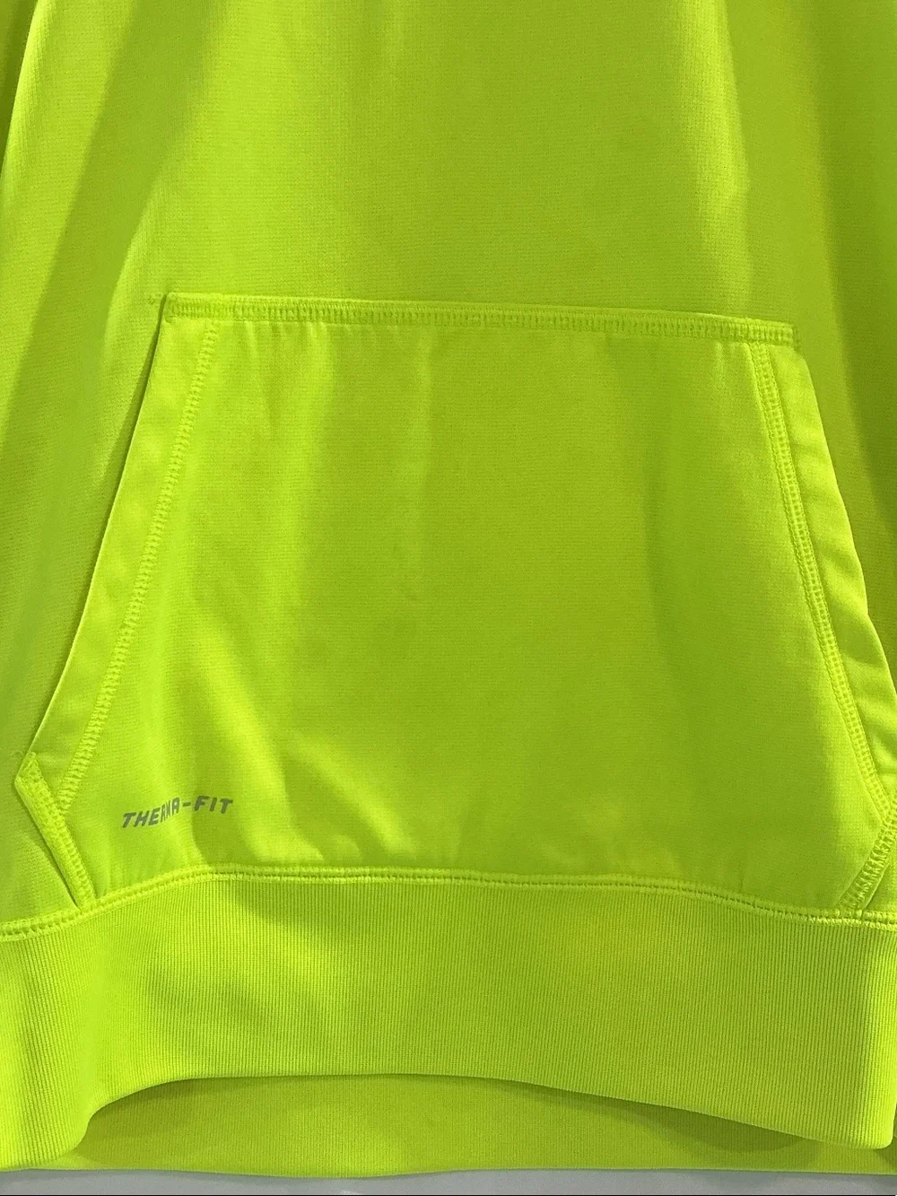 Nike Neon Yellow & Teal Performance Kids Hoodie